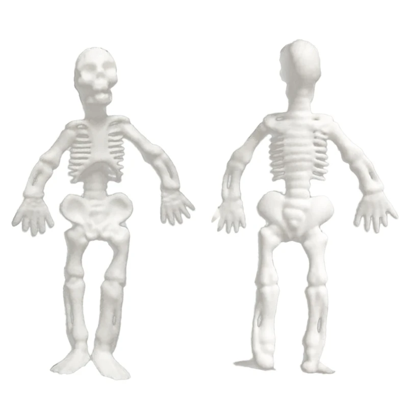 5pcs Fun and Entertaining Mini Human Skeleton Toy for Halloween Celebrations Drop Shipping