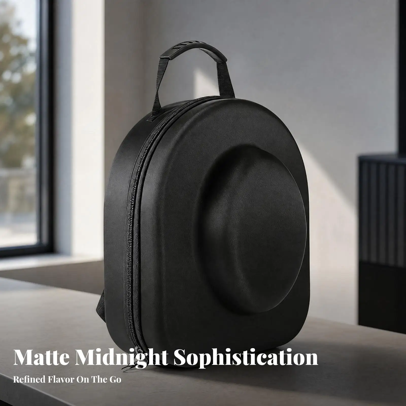 Polyester Cowboy Hat Box Hard Shell Protector Case for Outdoor Adventures and Vehicle Packing