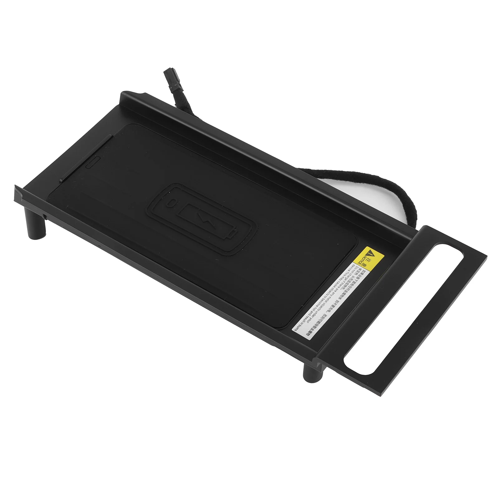 Almofada de carregamento rápido sem fio do carro, carregador de telefone celular, 15W, apto para Volvo S60, 2014 a 2019