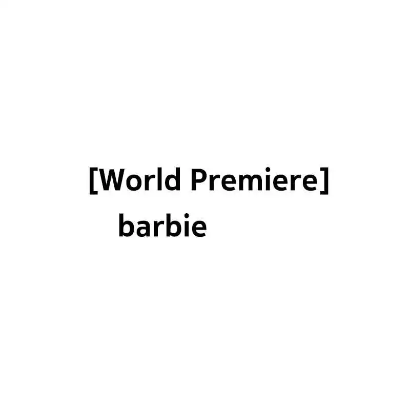 [World Premiere] HMD BARBIE