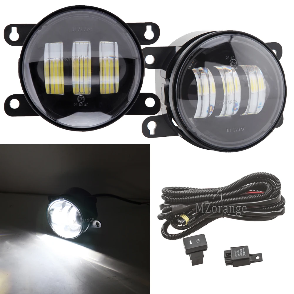 Światła przeciwmgielne LED do Suzuki Swift Grand Vitara 2 II Jimny Alto JB64 JB74 SX4 Światło przeciwmgielne Reflektor halogenowy 55 W 12 V H11