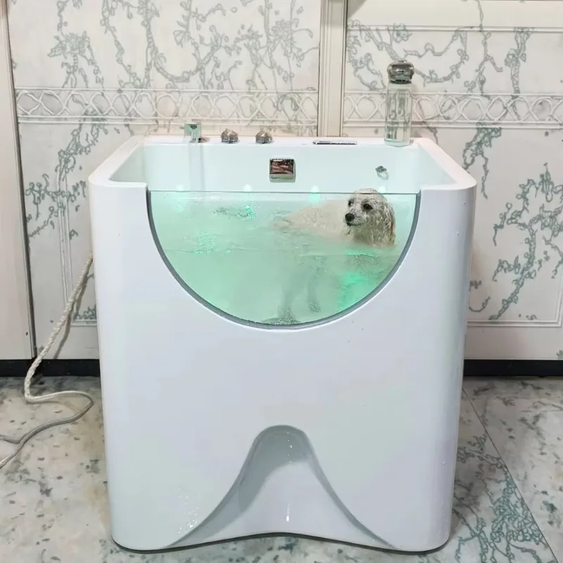 2026PETSPROOFING Indoor Individual Thermostatic Pet Bath Cat and Dog SPA Bath Jet Light