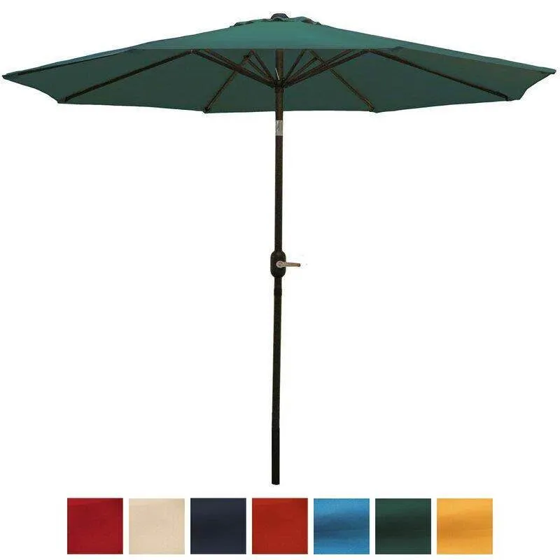 

Outdoor Villa Garden Umbrella Mid-Column Sunshade Pool Terrace Commercial Storefront Exterior Shade Customizable Manual Opening