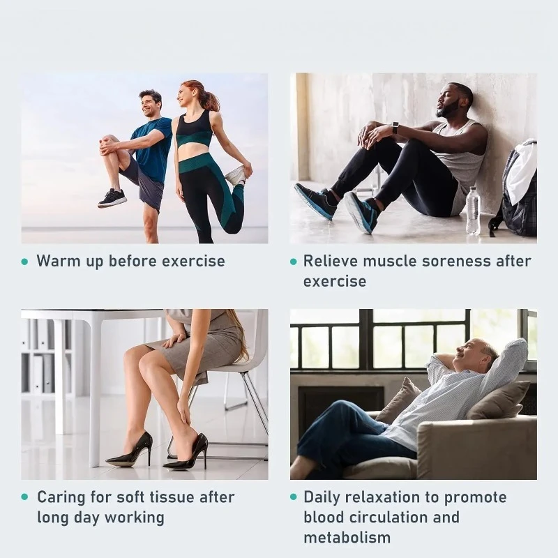 Air Compression Leg Boots for Athletes to Relieve Muscle Sore and Pain Air Compression Leg Massager