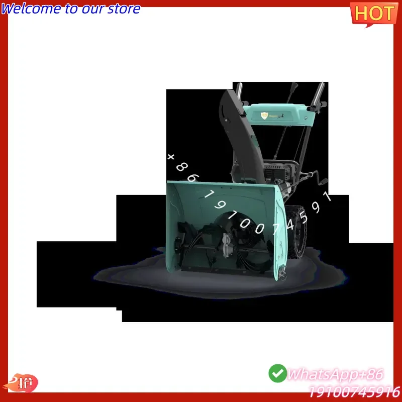 2026Hot Snow Blower 7HP 212cc 610mm Wide Path Walk Behind 4-Stroke Snow Thrower for Professional Driveway Snow