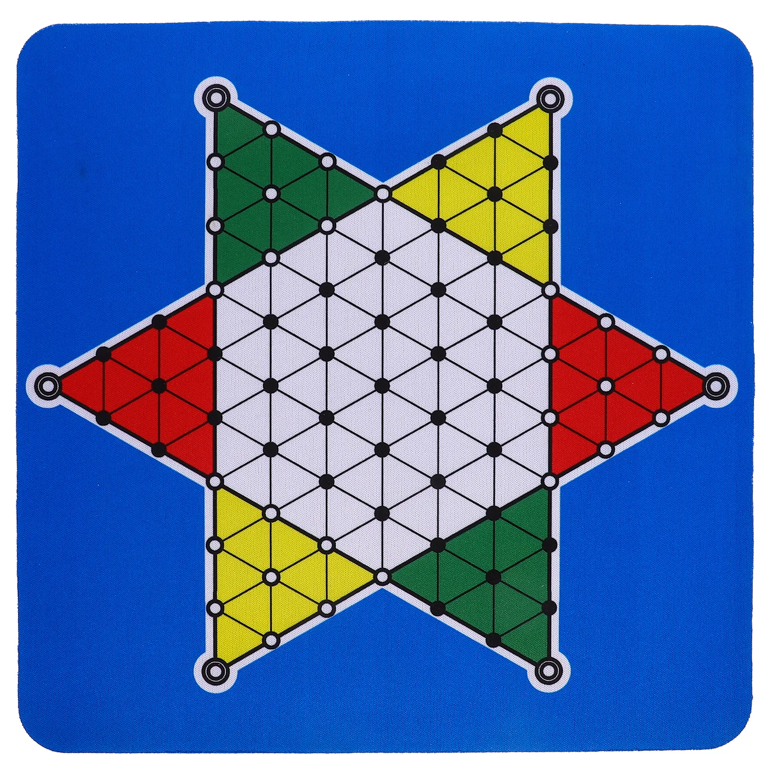 

Reusable Chinese Checker Chessboard Foldable Chess Board with Excellent Craftsmanship for Traditional Board Game Lovers