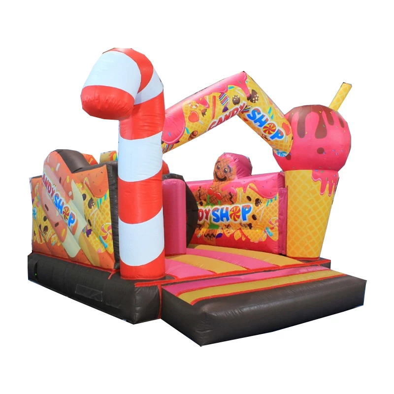 Candy Shape Inflatable Bounce House High Quality Inflatable Jumping Castle Fashion Bounce House Small Inflatable Trampoline