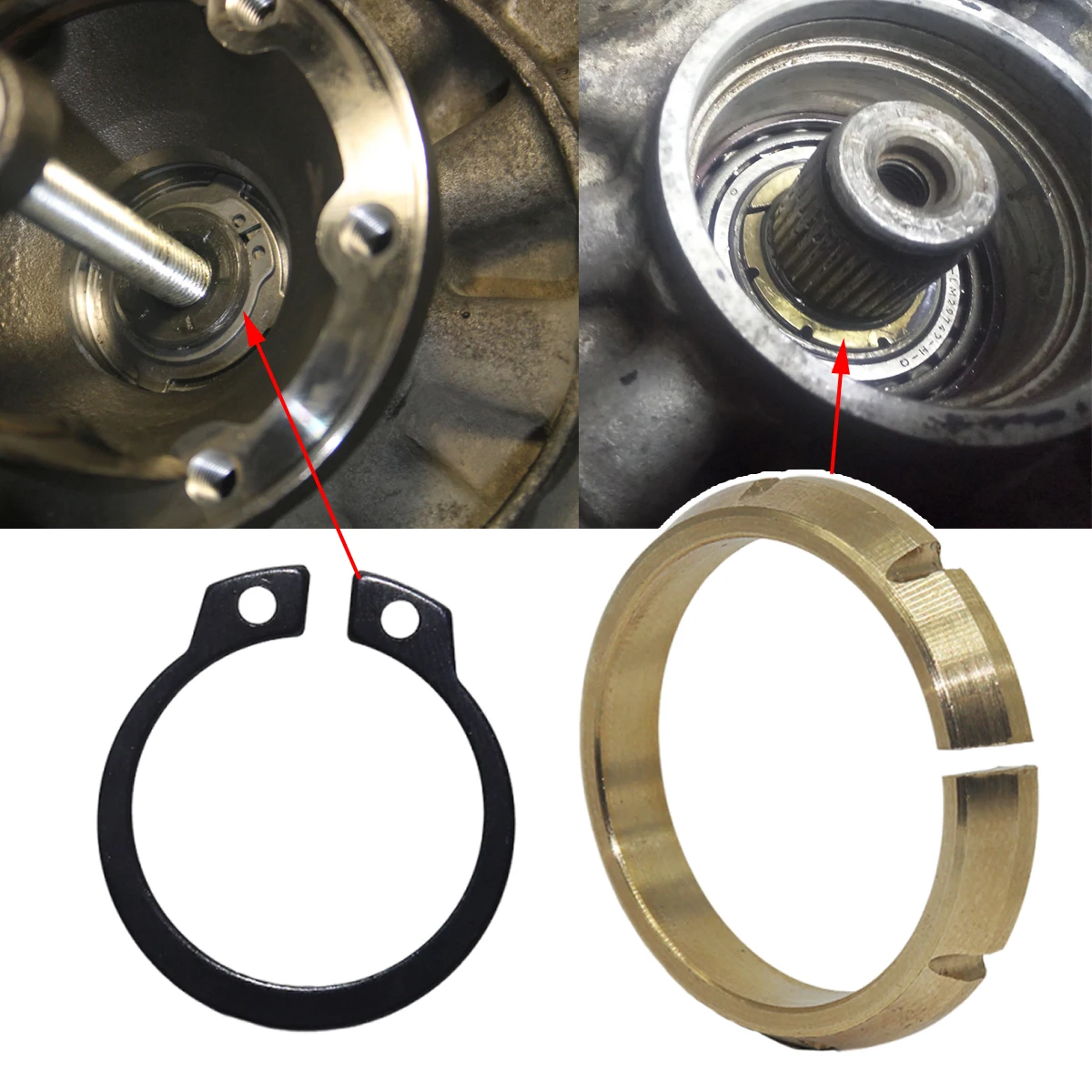 

28MM Gearbox Differential Ring For VW Golf Jetta Passat Audi A1 A2 A3 TT Q2 Seat Altea Skoda Brass Spacer Thrust Washer Seal