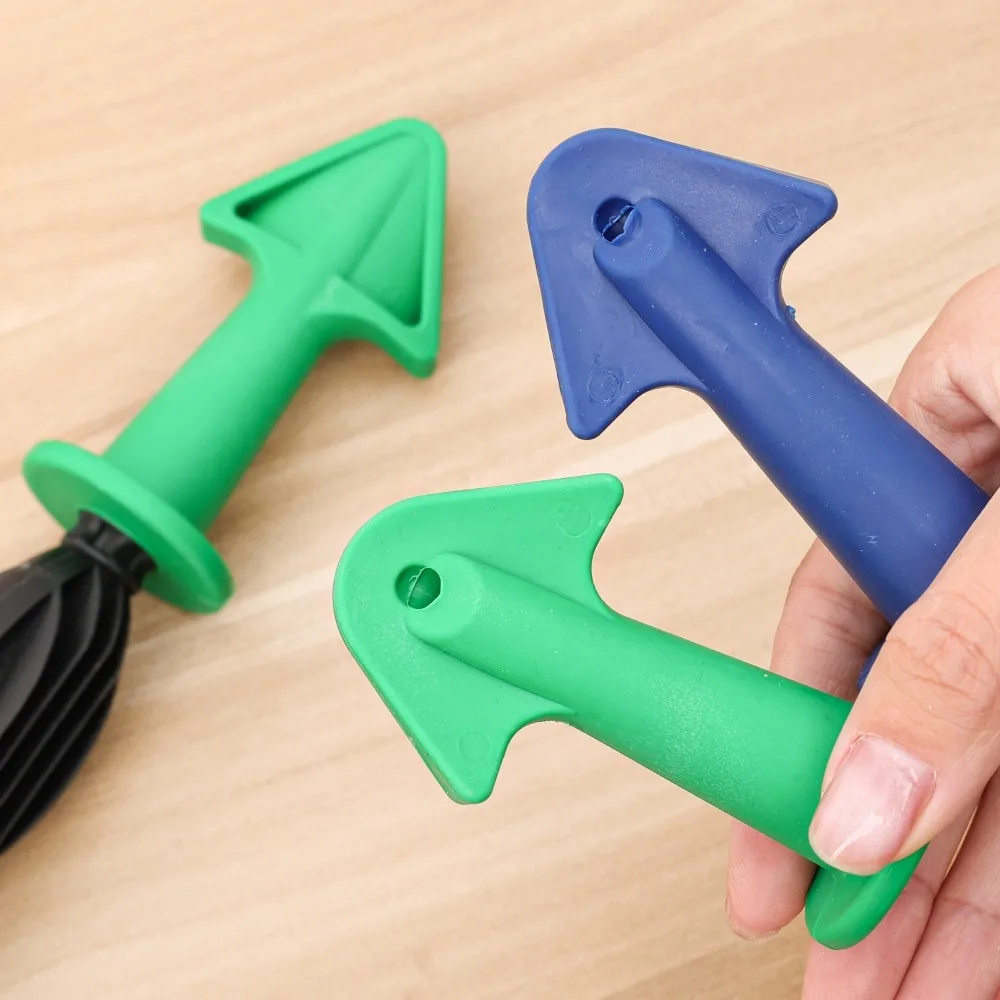 6/3 قطعة مجموعة مكشطة الغراء بندقية السد البلاستيك سيليكون تلميح مكشطة متعددة الزوايا يزيل بقايا المفاصل السد لزوايا النوافذ #4