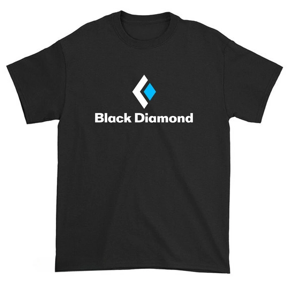 Nova Camiseta Americana Engraçada com Logo do Black Diamond, Estampa Gráfica, Estilo Luxuoso de Alta Qualidade, Unissex, para Homens e Mulheres