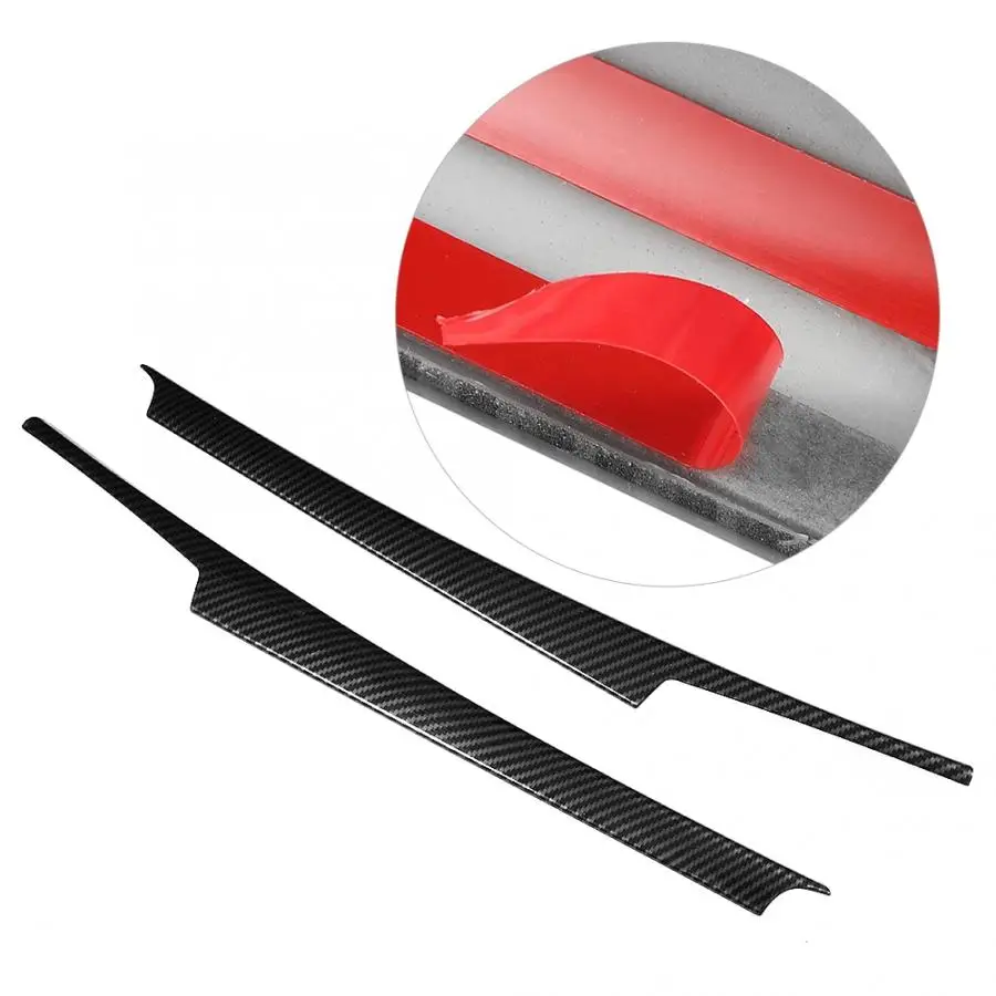 2Pcs Car Console Gear Shift Side Trim Cover Strip Fit for Mercedes-Benz C-class W204 C180 C200 C260 2008-2013