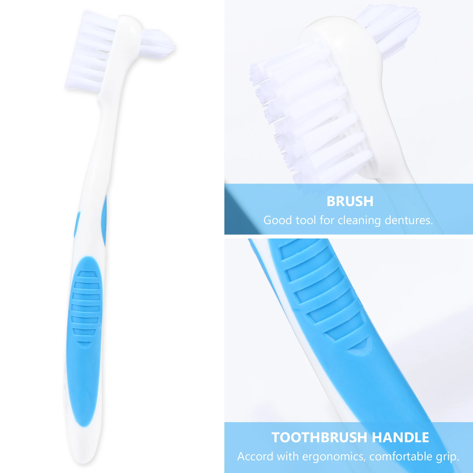 

Denture False Teeth Cleaner Filter Mesh Portable Denture Storage Case Plastic Holder Soaked Water Protector