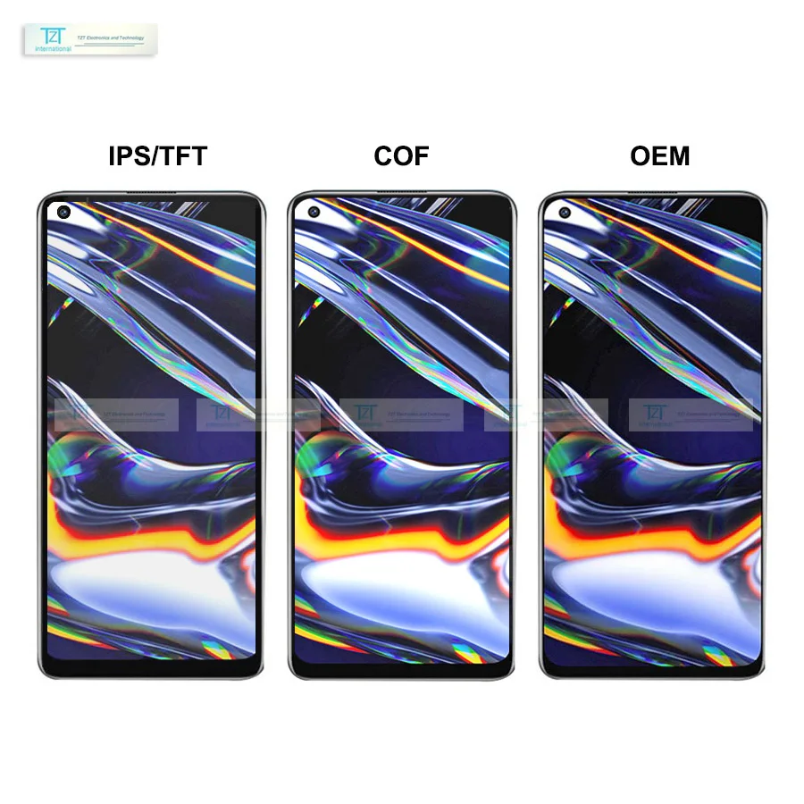 【DIY-مع الإطار】Super Amoled لـ OPPO Reno 2F/ 2Z / Reno2 F / Reno2 Z مجموعة استبدال شاشة LCD مادة Oled الأصلية