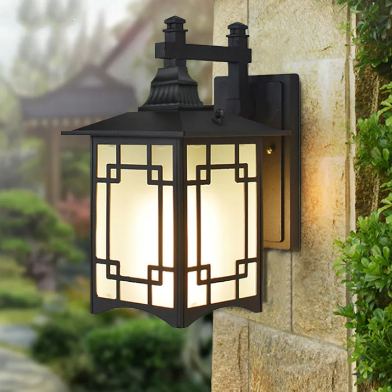 Outdoor Wall Lamp Waterproof Led Big Lights Villa Garden Balcony Porch Sconce Exterior Lanterns Courtyard Lighting