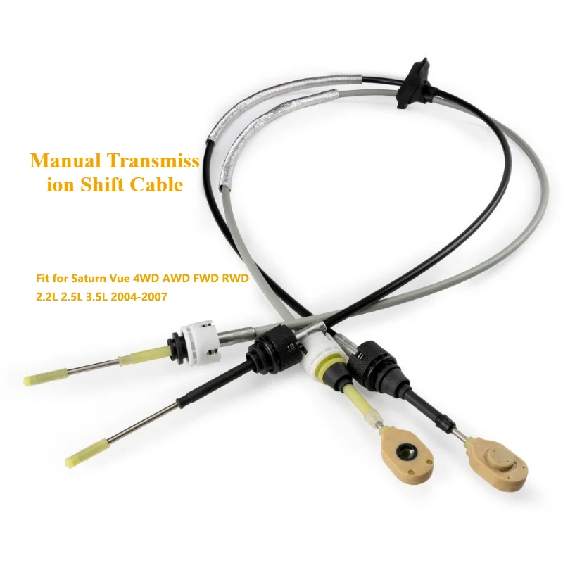 

21996492 Manual Transmission Shift Cable for Saturn Vue 4WD AWD FWD RWD 2.2/2.5/3.5L 2004-2007 Compatible Opel/Daewoo/Chevrolet