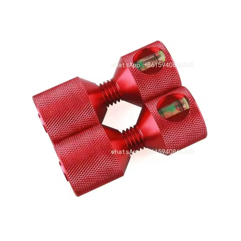 2-Hole Flange Alignment Pins Set with Level 1-1/8 Inch Flange Aligning Tool