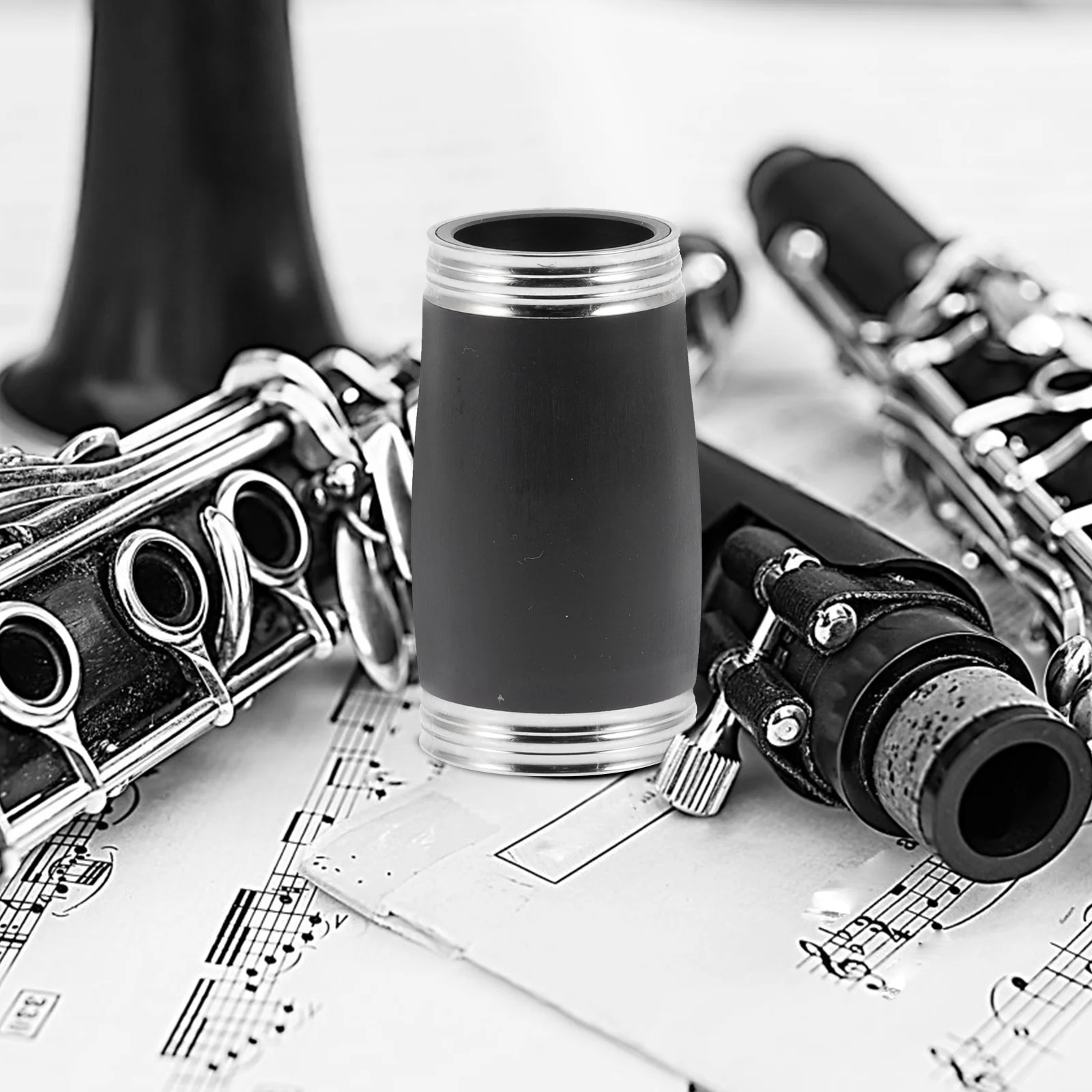 

Clarinet Two Section Tube High Quality Bright Color Compact Pitch Replacement for Wind Instruments Clarinet Pitch