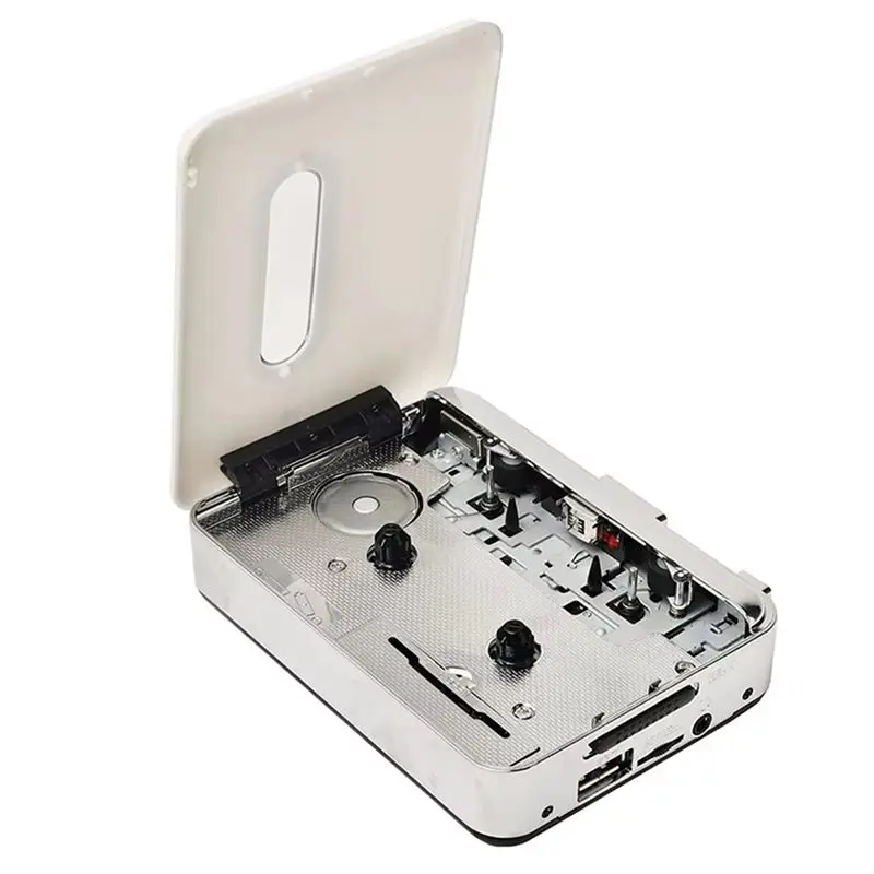 Tape Cassette Player Audio Music Player To MP3 Converter Recorder Saving MP3 Files To USB Flash Drive/USB Disk