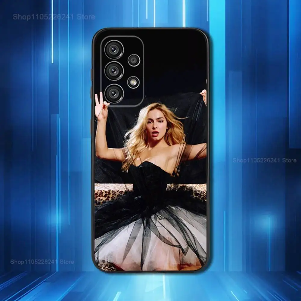 حار A-أديسون R-Rae المغني لسامسونج غالاكسي A53,31,52,72,41,22,73,32,71,Note,J7,8,9,5G لينة الأسود سيليكون جراب هاتف