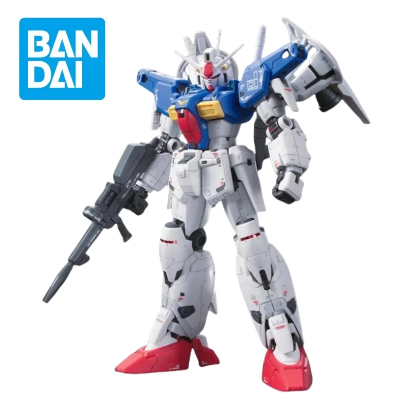 Оригинальная игрушка Bandai Аниме Gundam GP01Fb, полный burподарок RG 1/144, Сборная модель, игрушки, Подвижная кукла, подарки, коллекционное украшение для детей