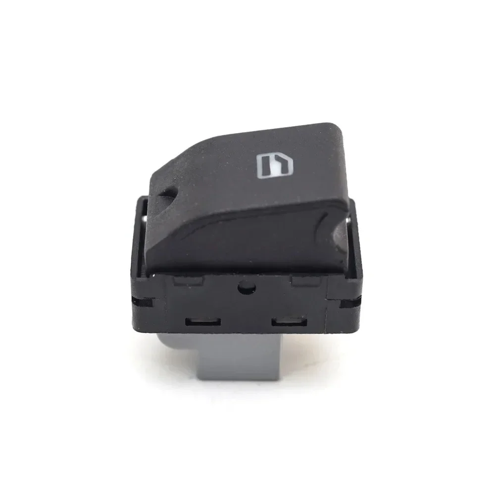 5Z0959856 Car Power Window Switch  Rear Passenger Side Window Control Switch for Volkswagen Polo 9N Fox 5Z1 Black