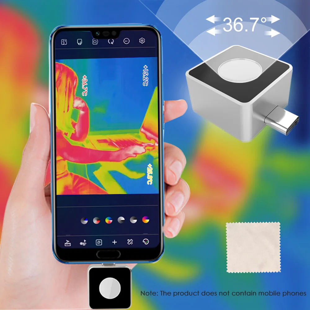 NOYAFA NF-586 Mobile Thermal Camera For Android Phone IP65 Industrial Inspection Heat Loss Detection Infrared Thermal Imager