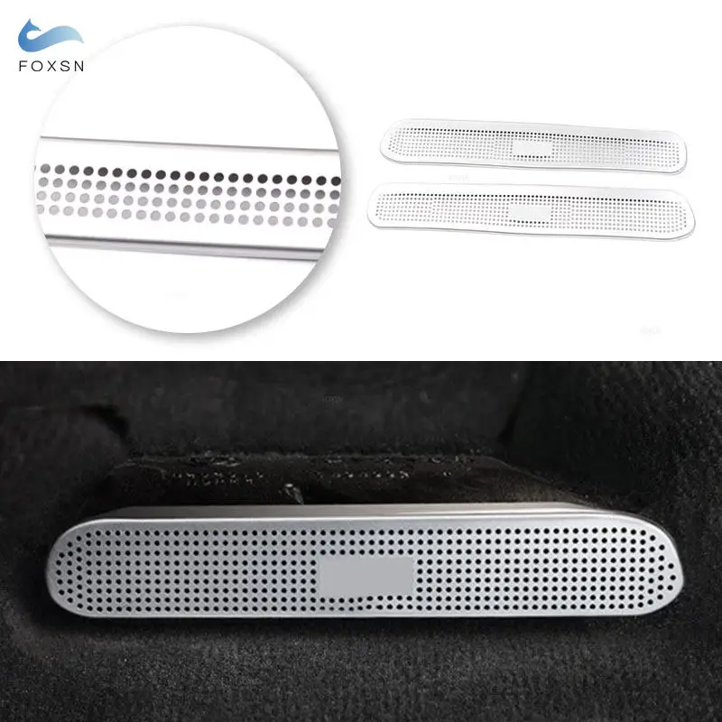 Car Under Seat Air Conditioner AC Duct Vent Outlet Grille Dust Trim Accessories For BMW X5 G05 X7 2019 2020 2021 2022 2023 2024