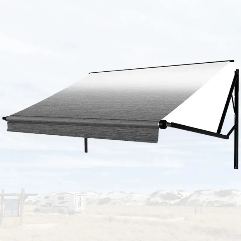 مصنع رائجة البيع 4*2.5 متر المظلة الكهربائية سبائك الألومنيوم مقطورة المظلة العربة قافلة RV المظلة