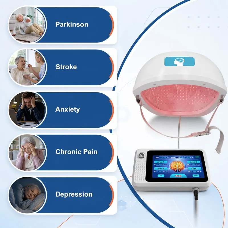 Toponechoice Photobiomodulation Laser Cold Laser Treatment Light Therapy 650nm 808nm 880mW for Pain Relief Arthritis Sciatica