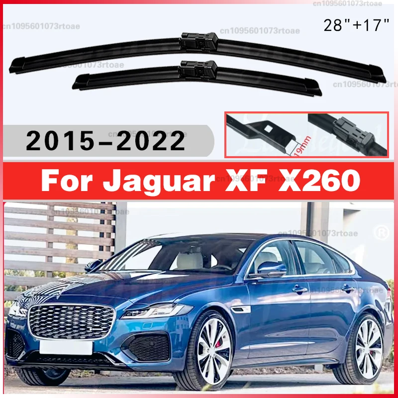 

Щетки стеклоочистителя 28"17" для Jaguar XF X260 2015-2022, сменные, для очистки лобового стекла автомобиля