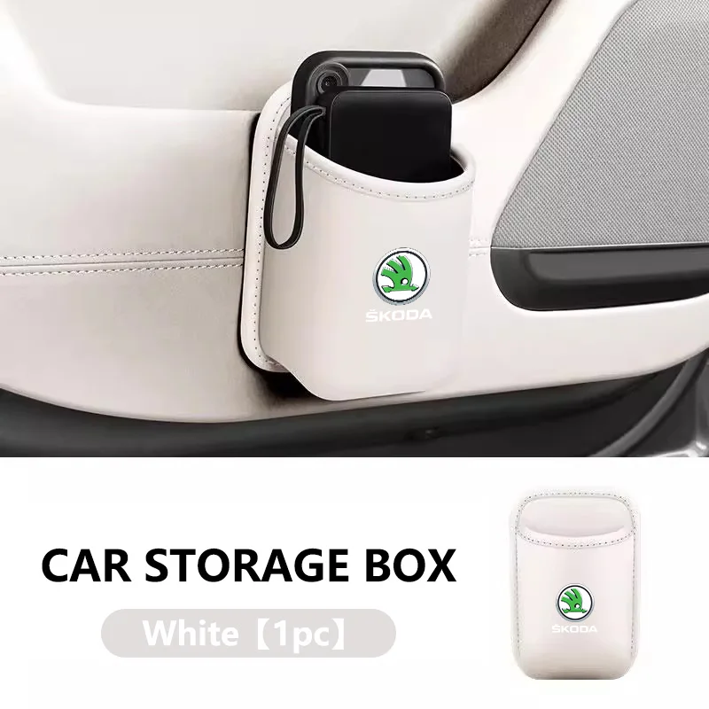 

Car Door Cup Holder Drink Rack Back Seat Storage Bin for Skoda Citigo Yeti Rapid Octavia Kamiq Kodiaq Superb Fabia Karoq Scala
