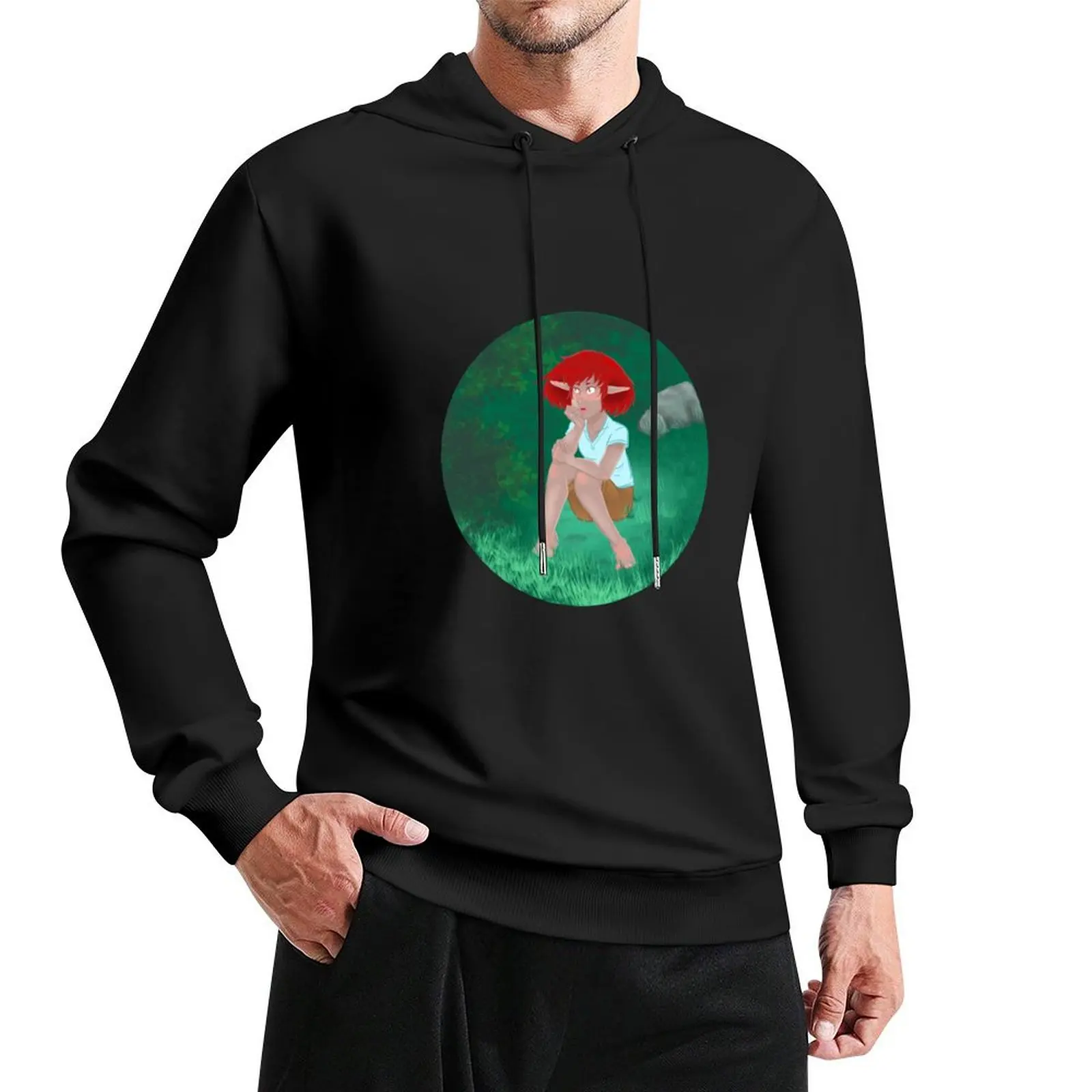 

Day Dreams in the Forest Pullover Hoodie anime clothing korean clothes mens hoodies