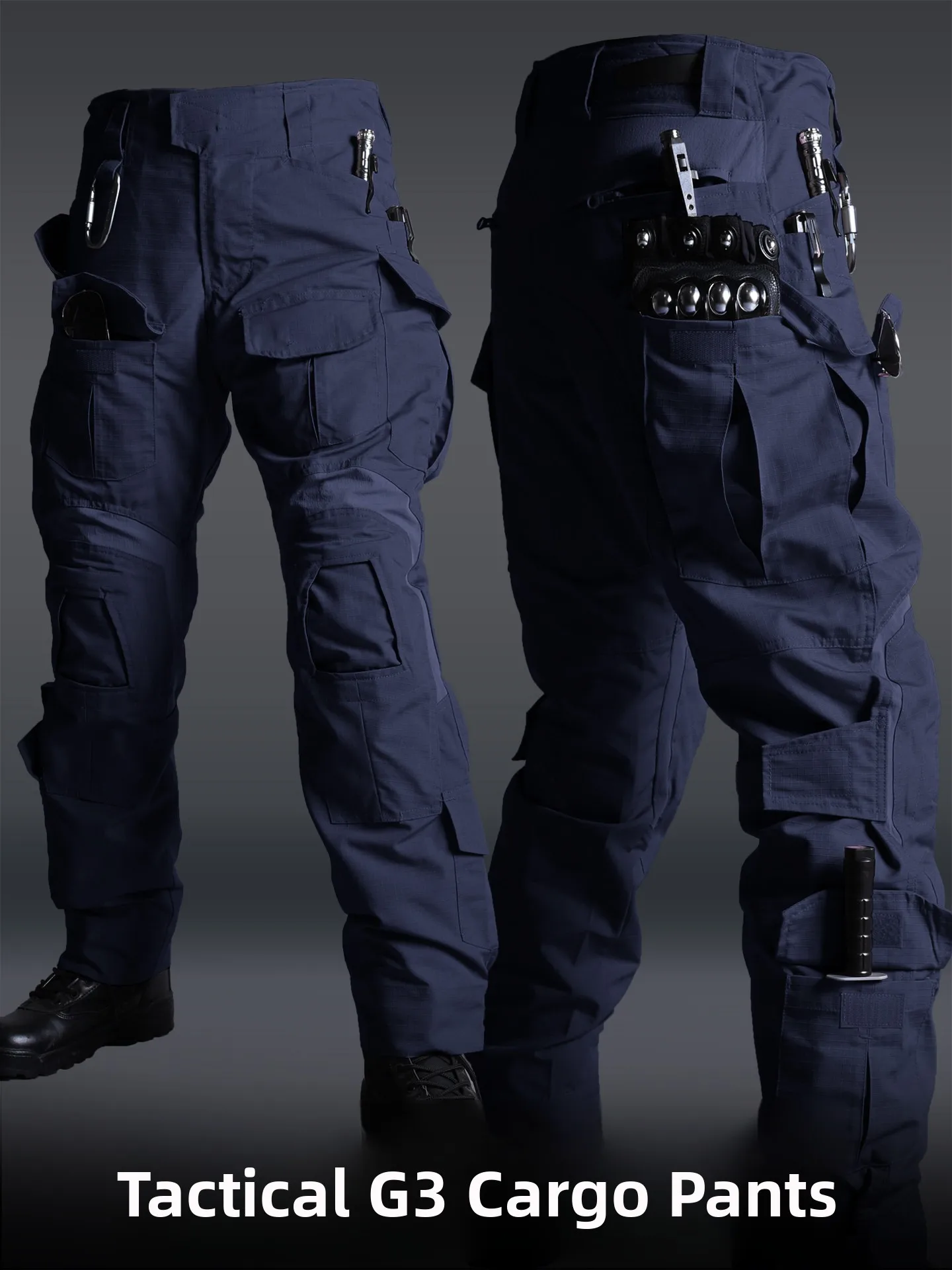 men's-tactical-training-cargo-pants-with-knee-pads-waterproof-camouflage-workwear-spring-autumn-olive-green-battle-training