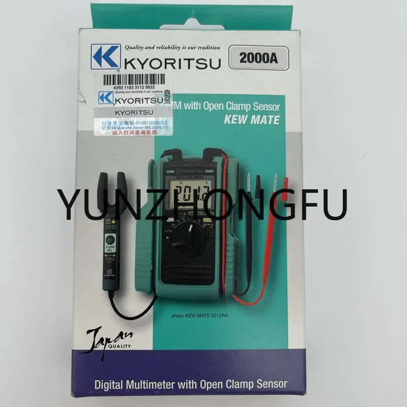 Kyoritsu Kew2000a Multimeter 600V Fork Multimeter 2000a