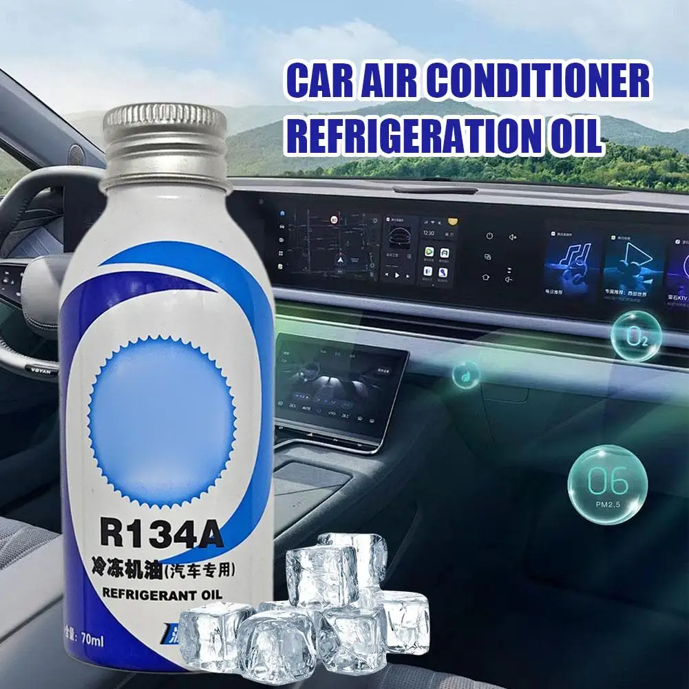 

R134A Automotive Air Conditioning Compressor Refrigeration Snow Freon Maintain Oil Seed Lubrication PAG68H Oil Agent Refrig I5D8
