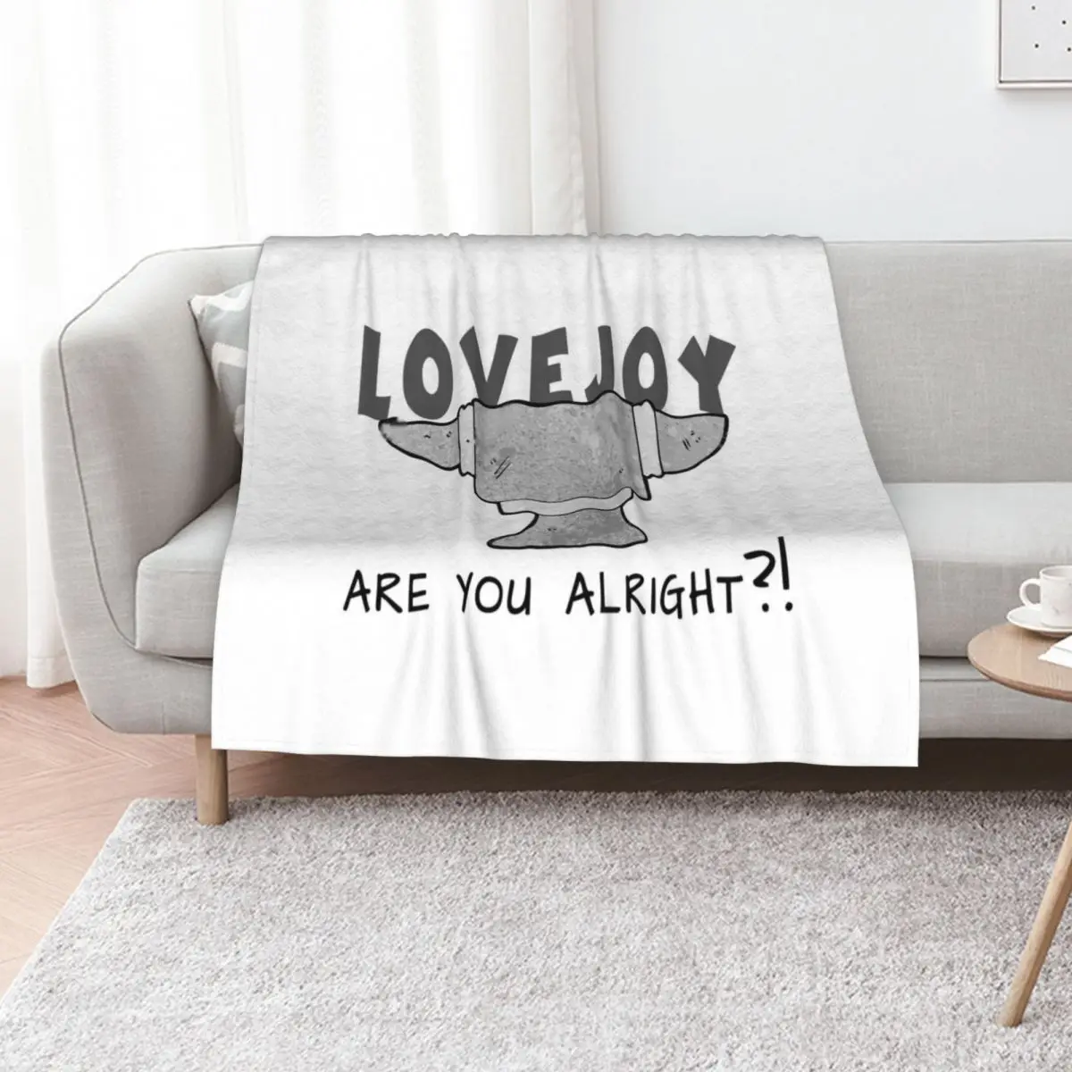 lovejoy are you alright? cool design for lovejoy fans Throw Blanket blankets and throws Decoratives Baby For Sofa Thin Blankets