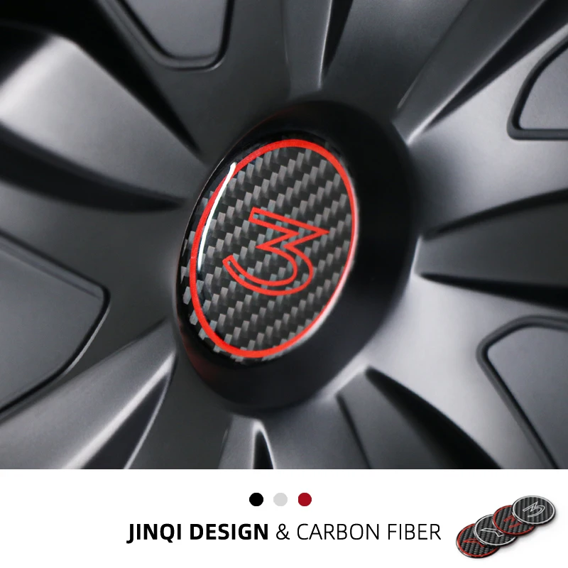

Подходит для крышки ступицы Tesla Huanxin, новая версия модели 3/Y, модифицированная крышка ступицы из углеродного волокна, декоративная защитная наклейка
