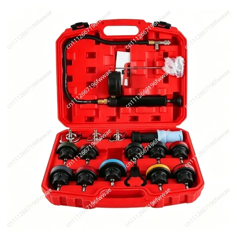 Automotive Radiator Pressure Test Leak Detection Tool, Antifreeze Coolant Vacuum Filling, Pressure Test and Leak Repair Tool
