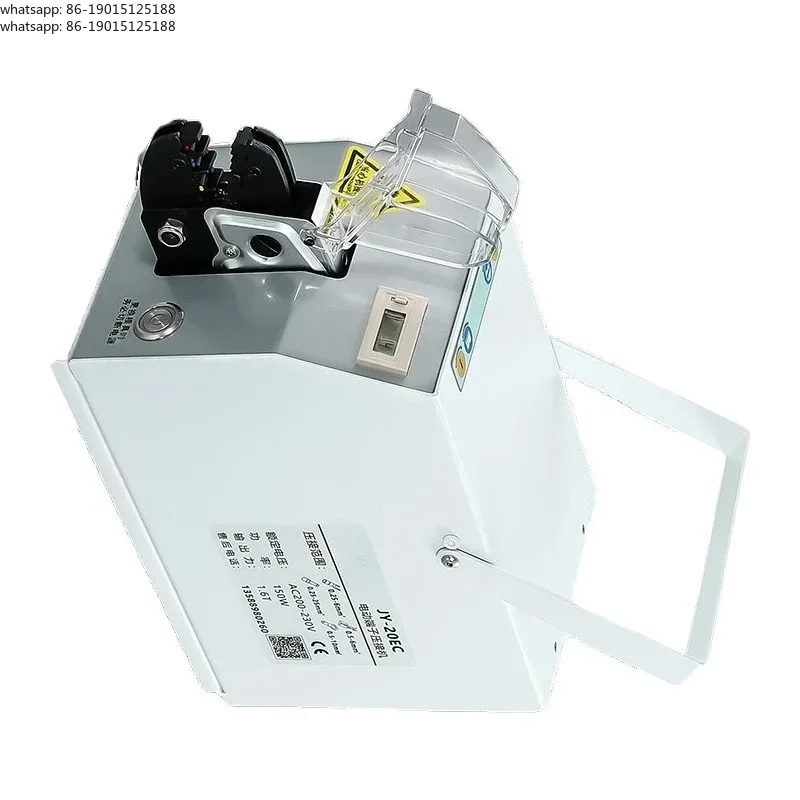 

Новая электрическая обжимная машина JY20EC 2026 года для холодной опрессовки клемм, обжимные клещи для вставных разъемов 0.25-16