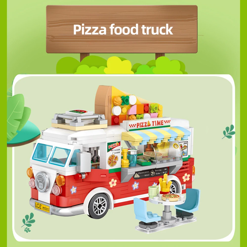 Creatieve Street View City View Model bouwstenen Bouwspeelgoed Mini home Decor Ornamenten Kindervakantie Kerstcadeaus