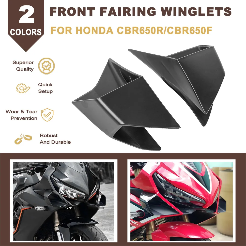 Motorcycle Modified Side Wing Air Deflector For Honda CBR650R 2019-2023