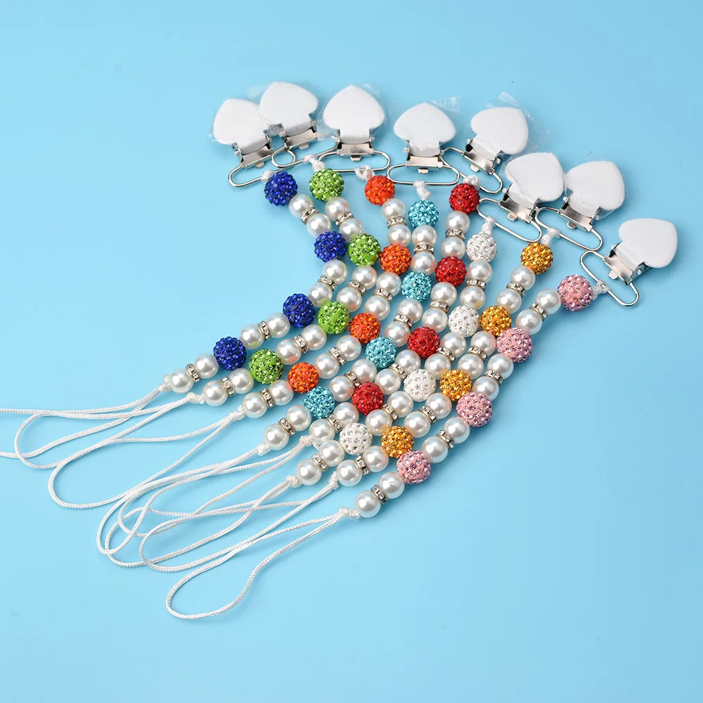Baby Pacifier Chain Rope Creative Silicone Molar Anti-Drop Pacifier-Chain Household Anti-Loss Pacifier-Clip Safety