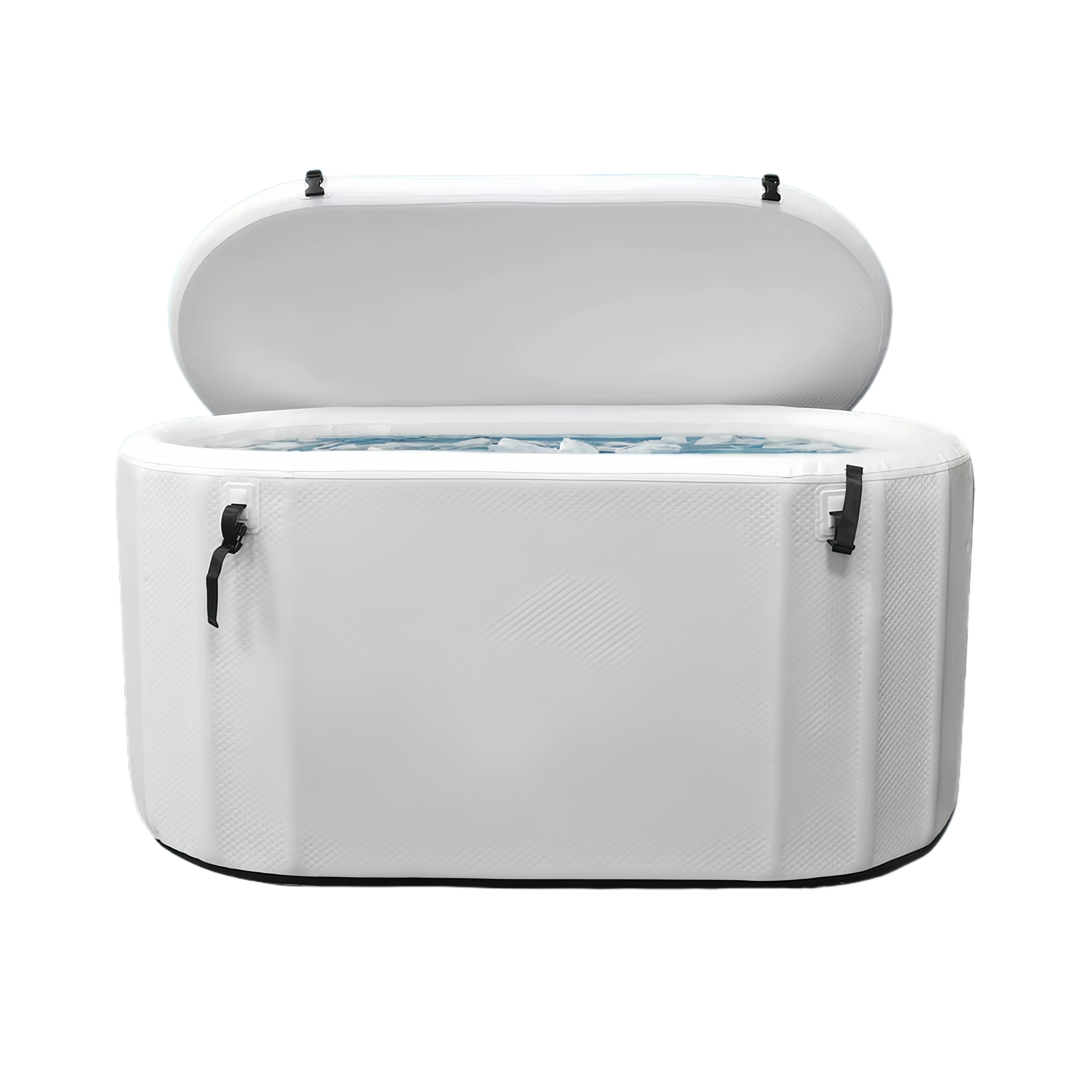 Portable Inflatable PVC Cold Water Therapy Bathtub for Athletes Recovery Ice Bath Plunge Tub 60gal+ Capacity Outdoor Use 2