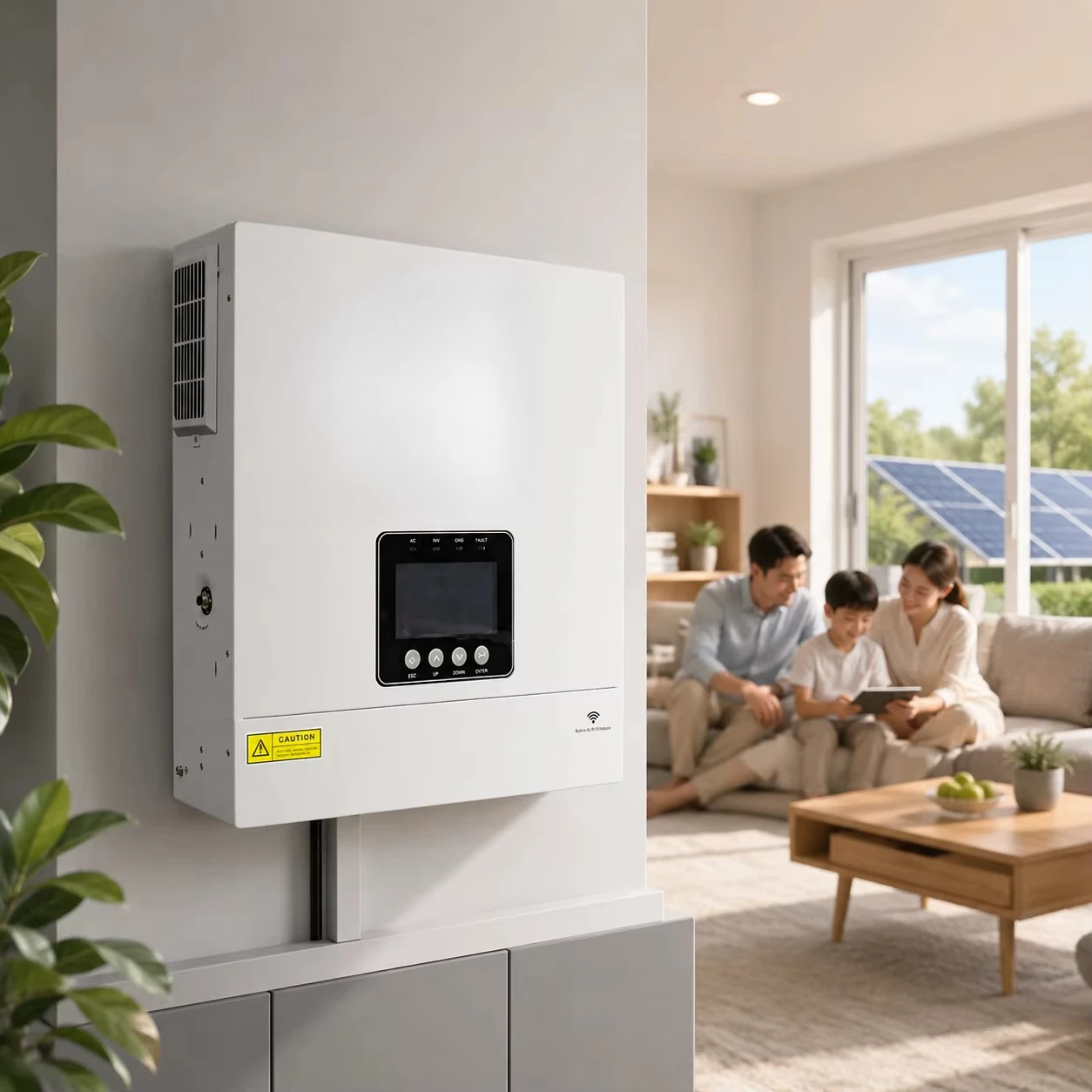 Hot Sale 48VDC 12kw 12000W MPPT 4.2kw 6.2kw 9kw Hybrid Solar Inverter for On-Off Grid Solar System
