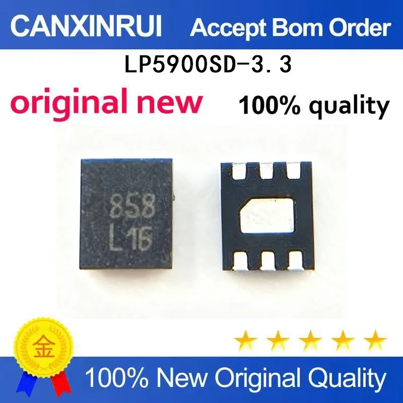 (5-100 Pieces) Brand new original LP5900SD-3.3/NOPB silk screen L16 WSON-6 low voltage drop regulator