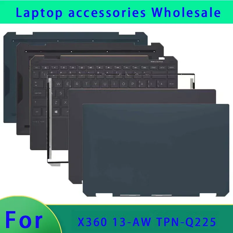 Brand new for TPN-Q225 X360 13-AW laptop LCD back cover/front panel/hinge/palm rest/bottom cover ABCD cover 13.3 inches