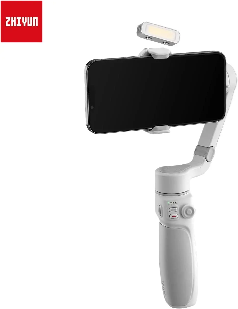 ZHIYUN Smooth Q4 3-Axis Smartphone Gimbal Stabilizer for Android iPhone Built-in Extension Rod Foldable Vlogging TikTok YouTube