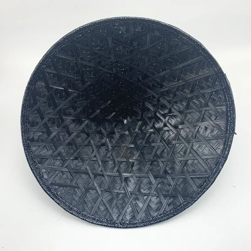 Anime Cosplay Ninja Hut Unisex Bambus Weben Rattan Hut Chinesische Kostüme Hut Samurai Kegel Dekorative Kappe Halloween Party Decor
