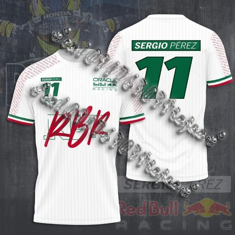 

2025 New Red Bull Printed Breathable Trendy Men's Fashion T-shirt
