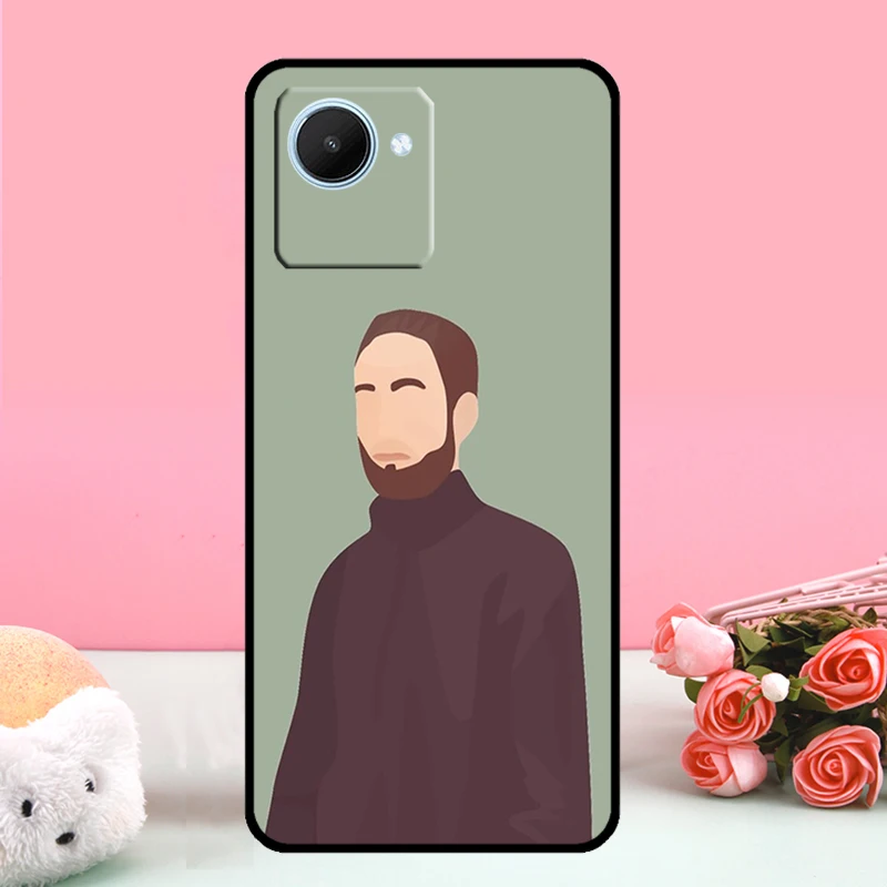 Robert Pattinson Standing For Realme C55 C53 C35 C33 C30 C25s C21Y C11 C15 GT Neo5 GT3 GT5 9 10 11 12 Pro Plus Case